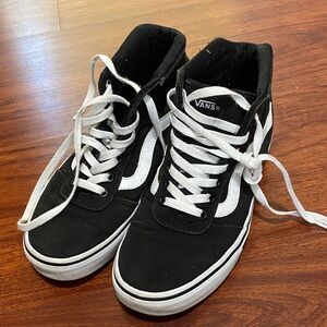 Vans Classic Black and White High-Tops